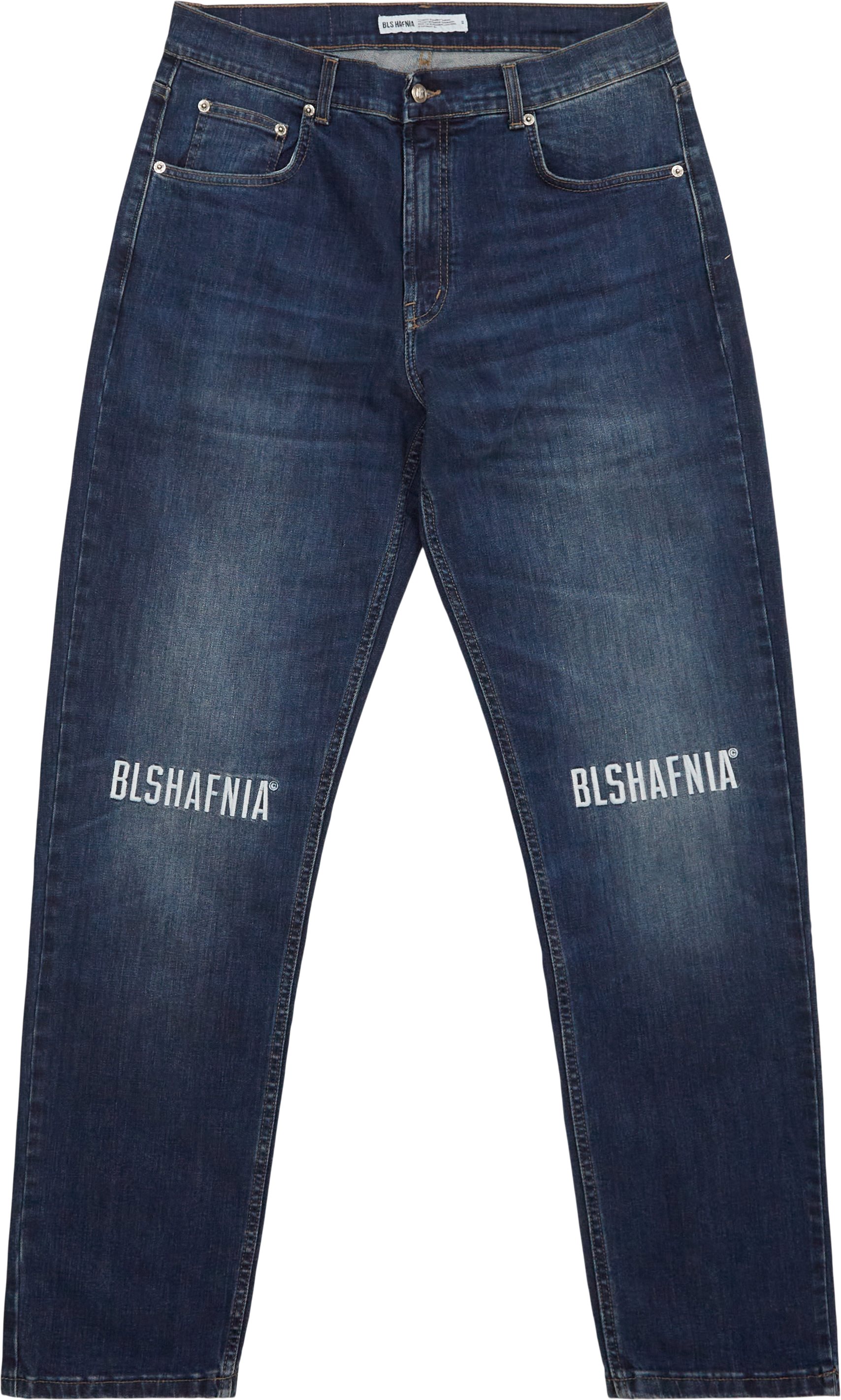 BLS Jeans TYPO LOGO EMB JEANS 202308024 Blue